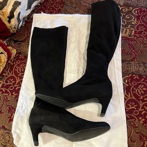 Stuart Weitzman knee high suede boots